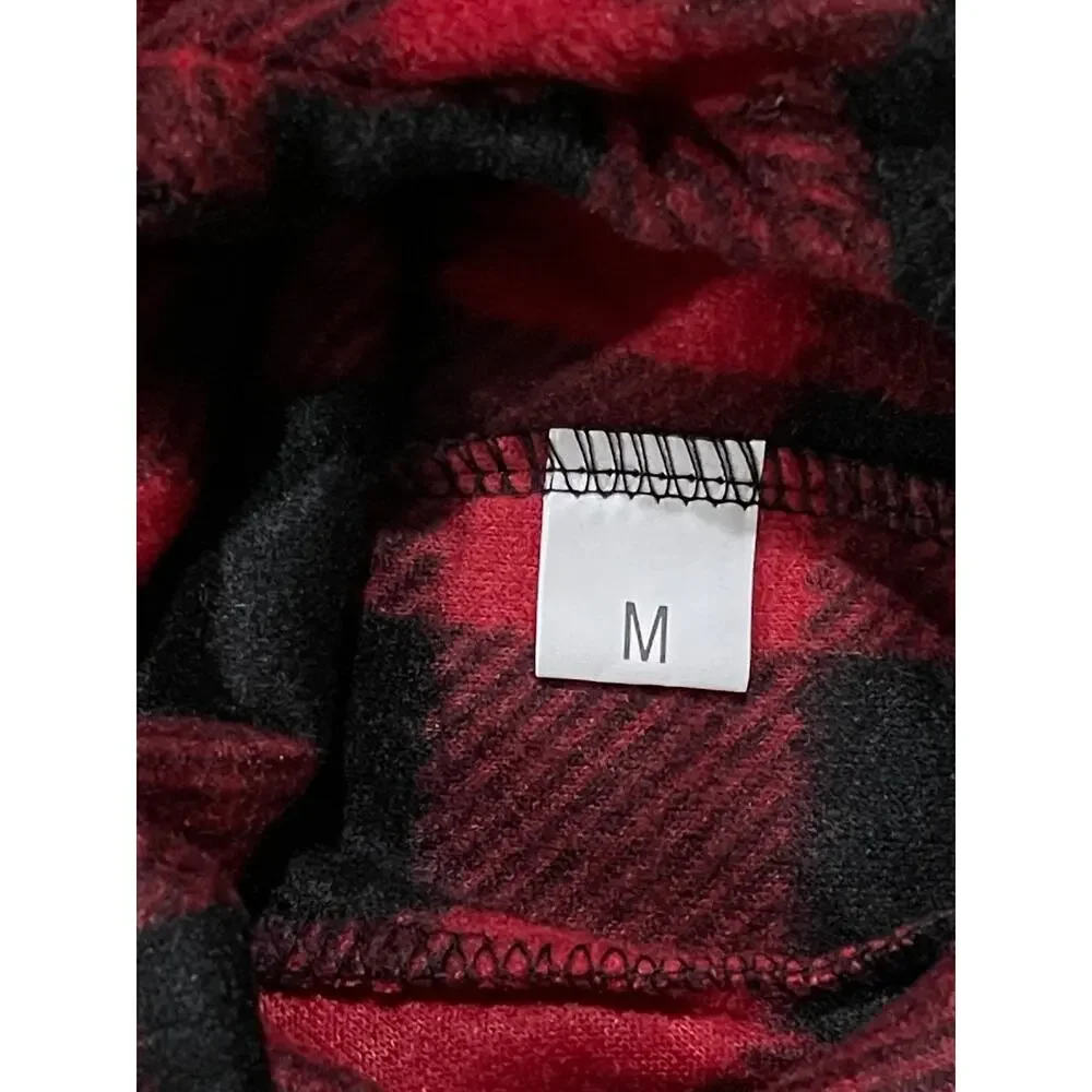Buffalo Check Plaid Fleece Matching Family Dog Cat Pajama